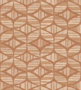 Filandra Wallpaper by Casamance Terre De Sienne
