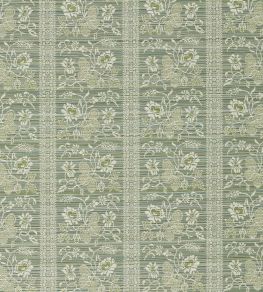 Filigree Bellagio Stripe Fabric by Zoffany Eau De Nil Filigree Bellagio Stripe Fabric by Zoffany Eau De Nil