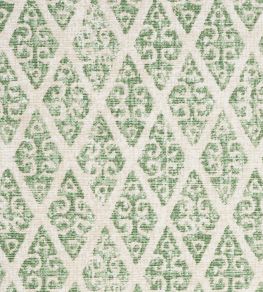 Finlo Fabric by Jane Churchill Green Finlo Fabric by Jane Churchill Green