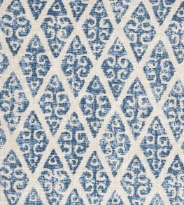 Finlo Fabric by Jane Churchill Indigo Finlo Fabric by Jane Churchill Indigo