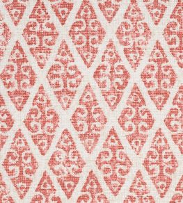 Finlo Fabric by Jane Churchill Red Finlo Fabric by Jane Churchill Red