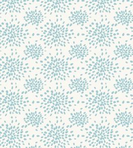 Fireworks Wallpaper by Scalamandre Turquoise Fireworks Wallpaper by Scalamandre Turquoise