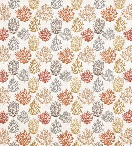 Fistral Fabric by Prestigious Textiles Coral