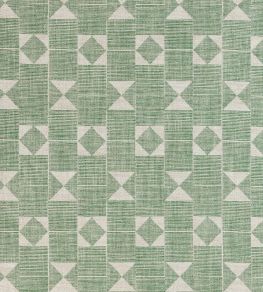 Flag Fabric by Fermoie Green Flag Fabric by Fermoie Green