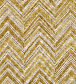Flame Stitch Fabric by Fermoie Yellow Flame Stitch Fabric by Fermoie Yellow
