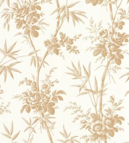 Flanerie Wallpaper by Casadeco Camel