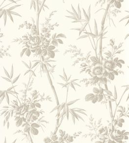 Flanerie Wallpaper by Casadeco Taupe Flanerie Wallpaper by Casadeco Taupe