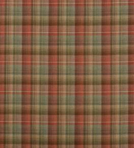 Flavigny Fabric by Nina Campbell Coral/Sage