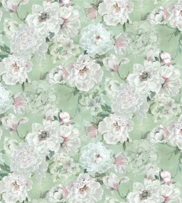 Fleur Blanche Fabric by Designers Guild Eau de Nil Fleur Blanche Fabric by Designers Guild Eau de Nil