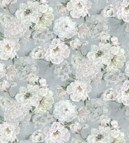 Fleur Blanche Fabric by Designers Guild Platinum Fleur Blanche Fabric by Designers Guild Platinum