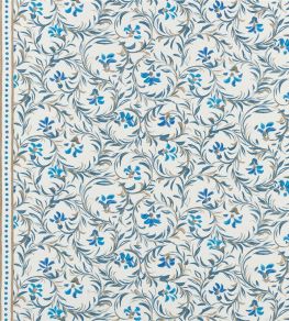 Fleur Indienne Fabric by Designers Guild Indigo Fleur Indienne Fabric by Designers Guild Indigo