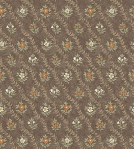 Fleuron Wallpaper by DADO Chestnut