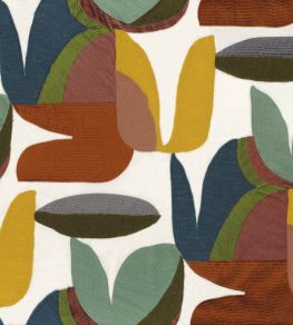 Flirt Fabric by Casamance Multico Ambre Flirt Fabric by Casamance Multico Ambre