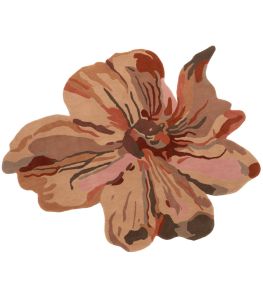 Flora Bloom 3 Rug by Nanimarquina Pink Flora Bloom 3 Rug by Nanimarquina Pink