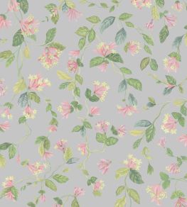 Flora Wallpaper by Cole & Son Rose & Olive on Grey Flora Wallpaper by Cole & Son Rose & Olive on Grey