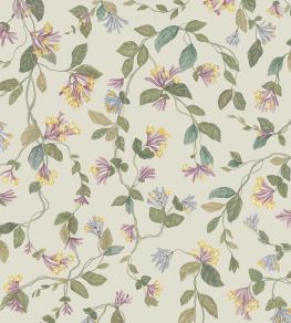 Flora Wallpaper by Cole & Son Multi, Old Olive on Eau Du Nil Flora Wallpaper by Cole & Son Multi, Old Olive on Eau Du Nil