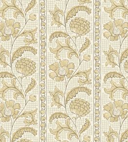 Floral Check Wallpaper by Josephine Munsey Lemon and Salt Ridge Floral Check Wallpaper by Josephine Munsey Lemon and Salt Ridge