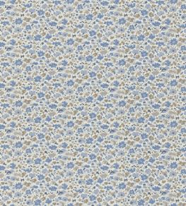 Floral Dance Wallpaper by Langelid Von Bromssen Denim Floral Dance Wallpaper by Langelid Von Bromssen Denim