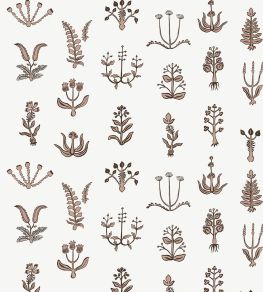 Floral Spot Wallpaper by Josephine Munsey Ham Pink/Chimney Floral Spot Wallpaper by Josephine Munsey Ham Pink/Chimney