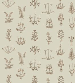 Floral Spot Wallpaper by Josephine Munsey Kemp Brown/Cromwel Stone Floral Spot Wallpaper by Josephine Munsey Kemp Brown/Cromwel Stone