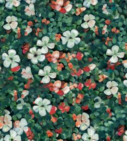 Floral Tapestry Wallpaper by Coordonne Mint Floral Tapestry Wallpaper by Coordonne Mint