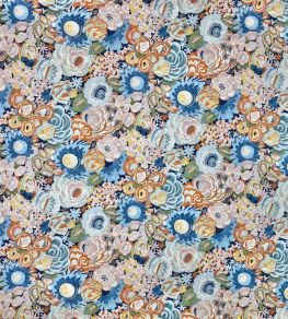 Florella Linen Fabric by Ian Sanderson Charleston