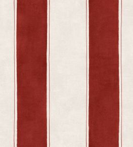 Florentine Stripe Wallpaper by Coordonne Vermilion