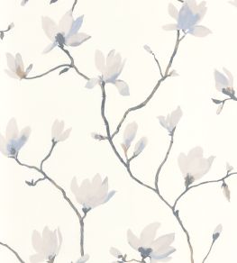 Florescence Suzhou Wallpaper by Casadeco Gris Bleute Florescence Suzhou Wallpaper by Casadeco Gris Bleute