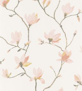 Florescence Suzhou Wallpaper by Casadeco Rose Florescence Suzhou Wallpaper by Casadeco Rose