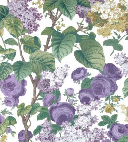 Floribunda Wallpaper by 1838 Wallcoverings Lavender Dream Floribunda Wallpaper by 1838 Wallcoverings Lavender Dream