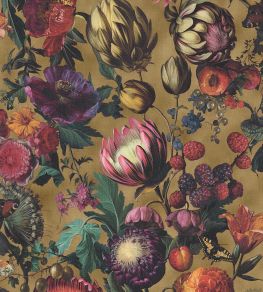 Flourish Wallpaper by Eijffinger Chestnut Flourish Wallpaper by Eijffinger Chestnut
