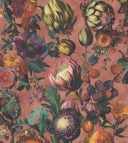 Flourish Wallpaper by Eijffinger Pink Flourish Wallpaper by Eijffinger Pink