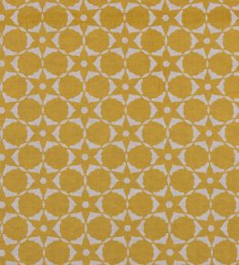 Flower Cut Out Fabric by Vanderhurd Saffron/Champignon Flower Cut Out Fabric by Vanderhurd Saffron/Champignon