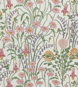 Flower Meadow Wallpaper by 1838 Wallcoverings Cream Flower Meadow Wallpaper by 1838 Wallcoverings Cream