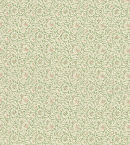 Flower Patch Fabric by GP & J Baker Green Flower Patch Fabric by GP & J Baker Green