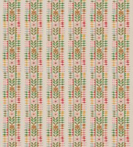 Flower Pot Fabric by GP & J Baker Green Flower Pot Fabric by GP & J Baker Green