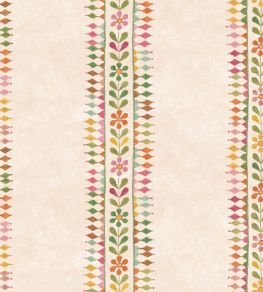 Flower Pot Wallpaper by GP & J Baker Green/Pink