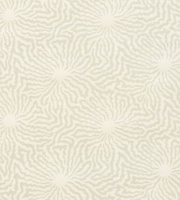 Flower Shock Sisal Wallpaper by Schumacher Haze Flower Shock Sisal Wallpaper by Schumacher Haze