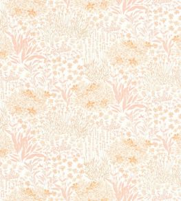 Flowered Grove Wallpaper by Casadeco Rose Nude Flowered Grove Wallpaper by Casadeco Rose Nude