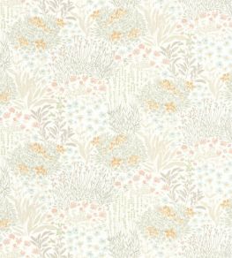 Flowered Grove Wallpaper by Casadeco Vert Amande Flowered Grove Wallpaper by Casadeco Vert Amande