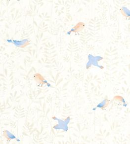 Flying Bird Wallpaper by Casadeco Bleu Ciel
