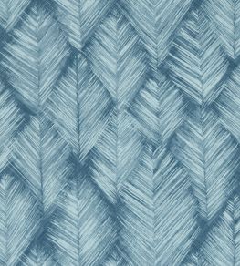 Folius Wallpaper by Clarke & Clarke Midnight Folius Wallpaper by Clarke & Clarke Midnight