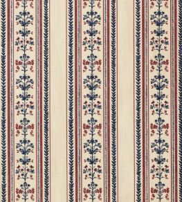Folk Stripe Fabric by Barneby Gates Cream Folk Stripe Fabric by Barneby Gates Cream