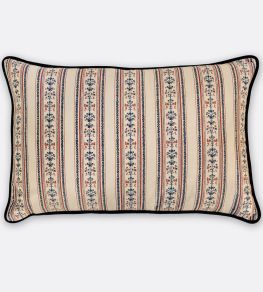 Folk Stripe Pillow 16 x 24" by Barneby Gates Cream Folk Stripe Pillow 16 x 24" by Barneby Gates Cream