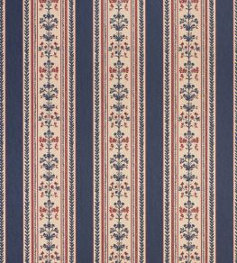 Folk Stripe Wallpaper by Barneby Gates Navy