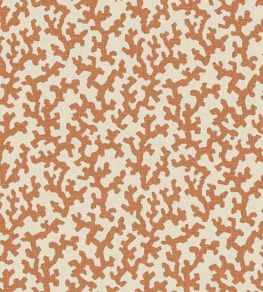Folly Fabric by Schumacher Burnt Orange Folly Fabric by Schumacher Burnt Orange