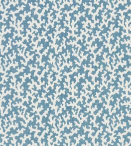 Folly Fabric by Schumacher Marine Folly Fabric by Schumacher Marine