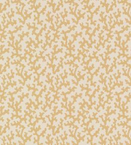 Folly Wallpaper by Schumacher Straw Folly Wallpaper by Schumacher Straw
