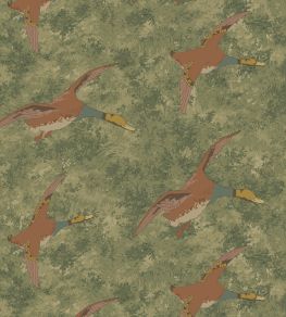 Forest Ducks Wallpaper by Mulberry Home Lovat Forest Ducks Wallpaper by Mulberry Home Lovat