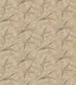 Forest Ducks Fabric by Mulberry Home Parchment